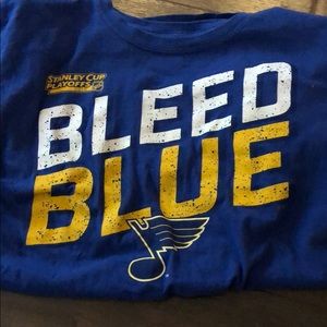 Men’s STL blues Stanley cup t shirt